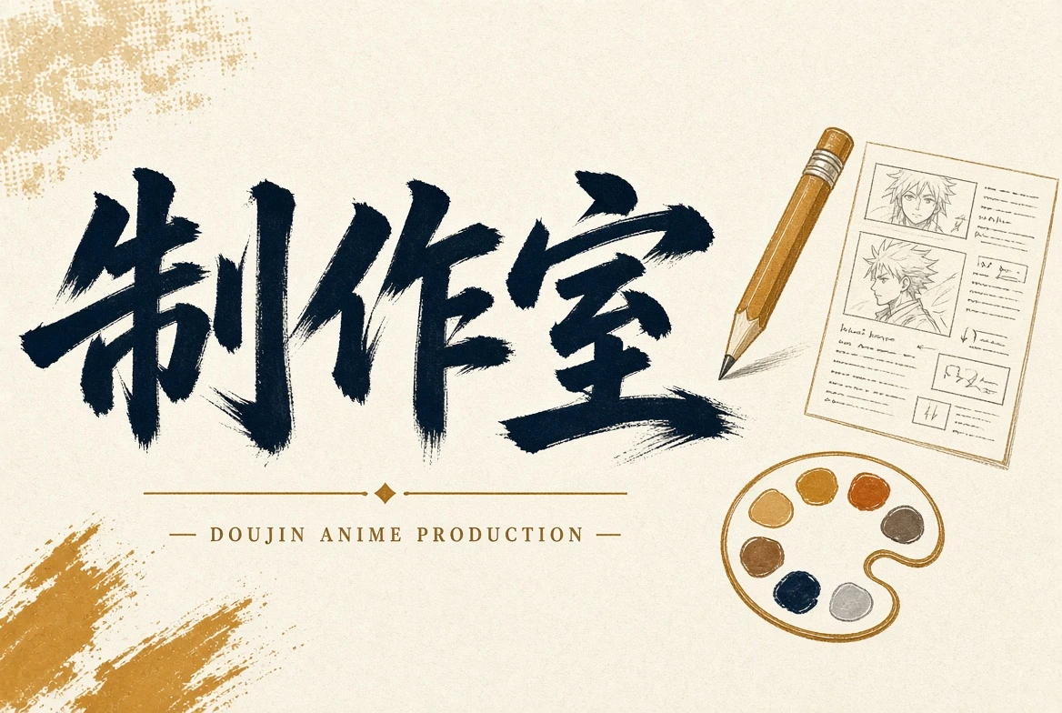 动漫制作过程说明